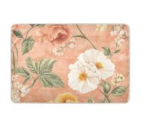 Fall Flowers Rose Gold Extra Large Resuable Changing Pad Covers Water Resistant Potty Training Sheets Cover Cute Cool Pee Mats for Toddler Kids 52" L x 34" W