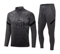 Fall Football Tracksuit Kids,Aldult Football Kits Boys Track Suit Shirt and Trousers Training Set Men Soccer Uniform