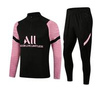 Fall Football Tracksuit Kids,Aldult Football Kits Boys Track Suit Shirt and Trousers Training Set Men Soccer Uniform