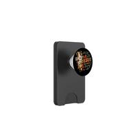 Fall For Jesus He Never Leaves Cross Quote PopSockets PopWallet for MagSafe