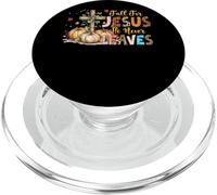Fall For Jesus He Never Leaves PopSockets PopGrip for MagSafe