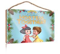 Fall Front Door Decor Twinkies Freshness: Hostess Together With Joy! Wooded Sign Home Décor Store Home Decor Bathroom Signs For Doo(20X30CM)