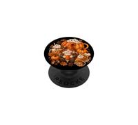 Fall Gnome Pumpkin Spice Latte Thanksgiving Pie Cozy Autumn PopSockets Adhesive PopGrip