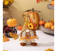 Fall Gnomes Decor, Autumn Thanksgiving Decor Gnomes Plush, Fall & Thanksgiving Decorations for Home Autumn Decorations, Scandinavian Autumn Pumpkin Decor for Holiday Decor (Type-B)