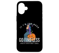 Fall Goddess Autumn Witch - Seasonal Magic Rebellious Case for iPhone 16 Plus