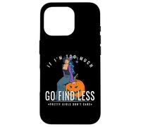 Fall Goddess Autumn Witch - Seasonal Magic Rebellious Case for iPhone 16 Pro