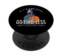 Fall Goddess Autumn Witch - Seasonal Magic Rebellious PopSockets Adhesive PopGrip