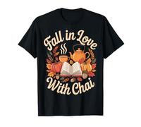 Fall in Love with Chai Tea Autumn T-Shirt