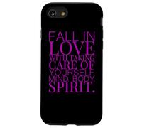 FALL IN LOVE WITH TAKING CARE OF YOURSELF MIND BODY SPIRIT Case for iPhone SE (2020) / 7 / 8