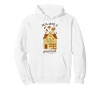Fall Into A Good Book Reading Lover Autumn Bookworm Pullover Hoodie