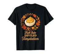 Fall Into Deviled Temptation: Thanksgiving Deviled Egg T-Shirt