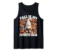 Fall is My Favorite Color for Book Lover Who Loves Reading Tank Top