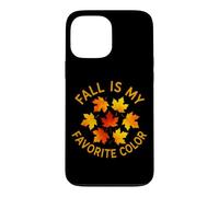 Fall is My Favorite Color Pumpkin Autumn Falling Leaves Case for iPhone 13 Pro Max