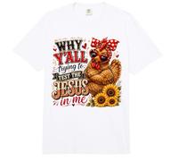 Fall Jesus He Never Leaves Give Thanks to the Lord Faith Comfort Colors Adult Heavyweight T-Shirt