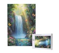 Fall Jigsaw Puzzles for Adults 120, Landscape Puzzles for Adults Wooden, Funny/Difficult/Impossible/Challenging Decompression Games, As a Birthday and Holiday Decor Gift for Women and Men M-1529