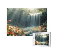 Fall Jigsaw Puzzles for Adults 1500, Landscape Puzzles for Adults Wooden, Funny/Difficult/Impossible/Challenging Decompression Games, As a Birthday and Holiday Decor Gift for Women and Men M-951