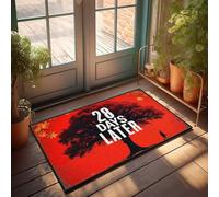 Fall Kitchen Mats For Floor 28 Days Later: A Post-Apocalyptic Journey Doormat Front Door Decor Retro Rug(40X60CM)