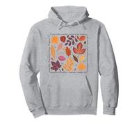 Fall Leaves Christian Thanksgiving Bible Verse Faith Based Pullover Hoodie