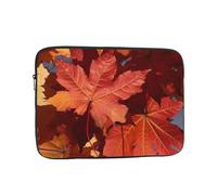 Fall Maple Leafs Laptop Bag 13 inch Business Briefcase Gifts for Men Women Water Resistant Laptop Sleeve Carry On Laptop Case Shockproof Protective Computer Bag Notebook Case