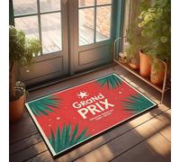 Fall Mats For Front Door Grand Prix Singapore Marina Bay Street Circuit Event Poster Doormat Welcome Indoor Mat Spring Kitchen Mats(40X60CM)