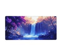 Fall Mouse Pad 600 x 300 mm Large Mouse Mat Landscape Desk Mat with Water Resist Surface，XXL Mousepad with Anti-Slip Rubber Base，Extended Gaming Mouse Pads for Desktop Decor，Gift for Women/Men M1225