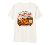 Fall North Carolina Sweet Potato Harvest Vintage Premium T-Shirt