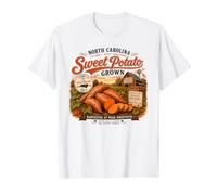Fall North Carolina Sweet Potato Harvest Vintage T-Shirt