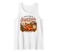 Fall North Carolina Sweet Potato Harvest Vintage Tank Top