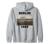 Fall of the Berlin Wall, Berlin 1989, freedom Zip Hoodie