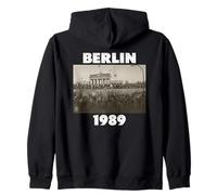 Fall of the Berlin Wall, Berlin 1989, freedom Zip Hoodie
