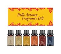 Fall Oil Scents for Diffuser, Fragrance | Autumn Oils for Diffuser Set,for Winter Christmas Halloween Home Car Soap Bedroom Living Room Spa