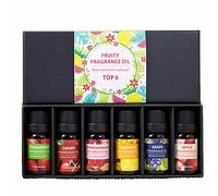 Fall Oils - 10ml Pure Safe Oils Kit Organic Fruity Blend Oils | Diffuser Oils Scents Cherry, Pine, Strawberry, Grape,