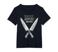 Fall Out Boy - Knives T-Shirt, Women's Plus, Black, 2X