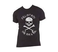 Fall Out Boy Men's Save Rock & Roll T-Shirt in Black | Size: Small Fall Out Boy Black S