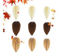 Fall Party Decorations, Wedding Maple Leaves Paper Fans Ornaments, Wall Ceiling Hangable Autumn Decoration Ornament for Birthday Baby Shower Thanksgiving Wedding Party