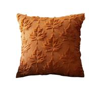 Fall Pillow Cover | Soft Plush Maple Leaves Thanksgiving Cushion Covers,Thanksgiving Home Decor for Chair Den Living Room Yoga Bedroom Apartment Dorm Kid Room