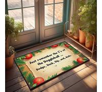 Fall Porch Mat Mastering Doggleball: The Essential 5 Moves For Success! Doormat Room Stuff Fall Decor Outdoor(50X80CM)