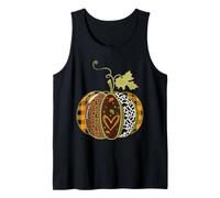 Fall Pumpkin Autumn Thanksgiving Graphic Halloween Food Tank Top