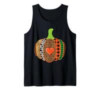 Fall Pumpkin Autumn Thanksgiving Graphic Halloween Food Tank Top