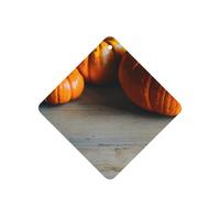 Fall Pumpkin Printing 10 Pcs Car Air Freshener Hanging Sheets Scented Hanging Sheets With Rope For Home