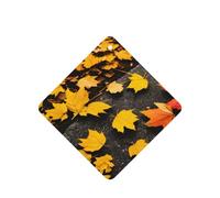 Fall Pumpkin Printing 10 Pcs Car Air Freshener Hanging Sheets Scented Hanging Sheets With Rope For Home
