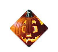 Fall Pumpkin Printing Fashion Car Air Freshener Cards 10 Pcs Car Scented Hanging Sheets