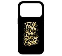 Fall Seven Times Stand Up Eight Inspiration Case for iPhone 17 Pro