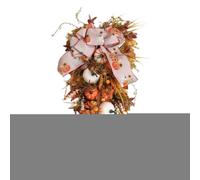 Fall Teardrop Swag, Decorative Teardrop Swag, Artificial Fall Autumn Wreaths, Autumn Theme, Decorative for, Party