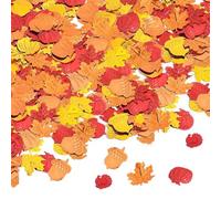 Fall Thanksgiving Confetti Glitter Sequin Maple Leaves Turkey Pumpkin Pinecones Fall Harvest Party Table Decor Supplies