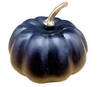 Fall Themed Burlap Pumpkins, Perfect Decorative Props for Creating a Cozy Thanksgiving Atmosphere (Black)
