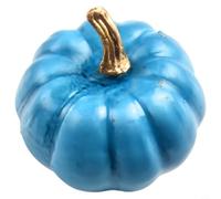 Fall Themed Burlap Pumpkins, Perfect Decorative Props for Creating a Cozy Thanksgiving Atmosphere (Blue)