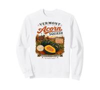 Fall Vermont Acorn Squash Autumn Farm Produce Sweatshirt