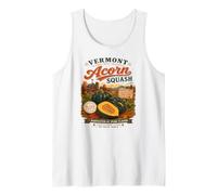 Fall Vermont Acorn Squash Autumn Farm Produce Tank Top