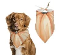 Fall Watercolor Pumpkins Dog Bandana Triangle Pet Bandanas Adjustable Pet Scarf Breathable Comfort Dog Scarf Cute Soft Puppy Scarfs Washable Daily Handkerchief Cats Scarves